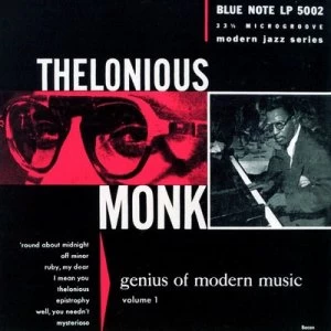 image of Genius of Modern Music - Volume 1 by Thelonious Monk CD Album