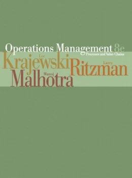 Image of Operations Management by Lee J. Krajewski Hardback