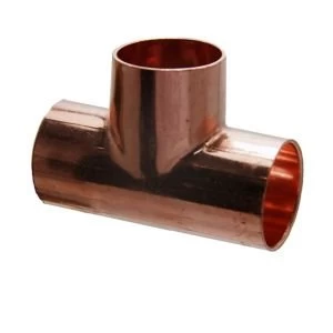 Image of End Feed Equal Tee Dia22mm Pack of 5