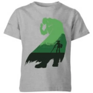 image of Nintendo The Legend Of Zelda Ganondorf Silhouette Kid's T-Shirt - Grey - 11-12 Years