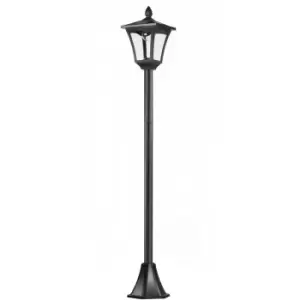 image of Outsunny - Outdoor Garden Solar Light with Base IP44 Optical Control Dimmable - Black