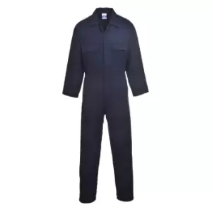 Portwest S998 Euro Cotton Boilersuit Navy Blue XL 33"