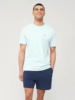 Image of Tommy Jeans Classic Solid T-Shirt - Light Blue, Size 2XL, Men