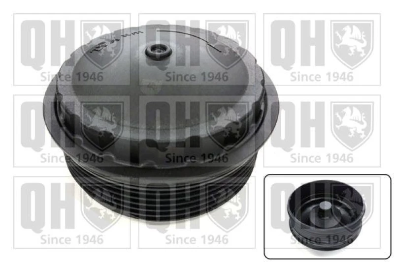 Image of QUINTON HAZELL Oil filter housing cap QUINTON HAZELL QOC1022