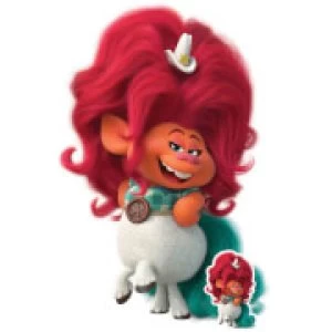Image of Trolls World Tour Delta Dawn Oversized Cardboard Cut Out