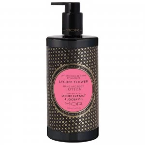 Image of MOR Emporium Classics Hand & Body Lotion 500ml Lychee Flower