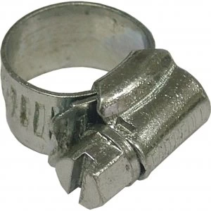 Image of Faithfull Stainless Steel Hose Clip 11mm - 16mm Pack of 1