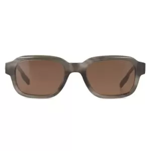 image of MONTBLANC Mb0221s Sunglasses - Brown