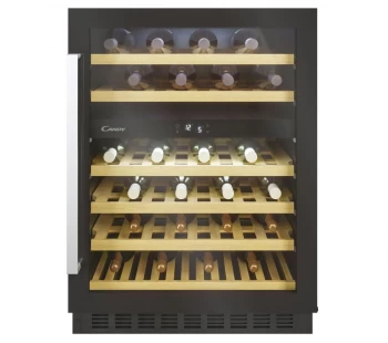 image of Candy CCVB60DUK 46 Bottles Integrated Wine Cooler Fridge