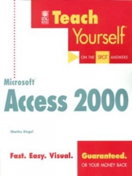 Image of Teach Yourself Microsoft Access 2000 by Charles Siegel Book