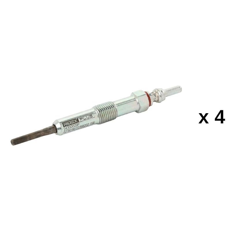 Image of RIDEX PLUS 243G0213P Glow plug 4,4V Glow Plug (243)