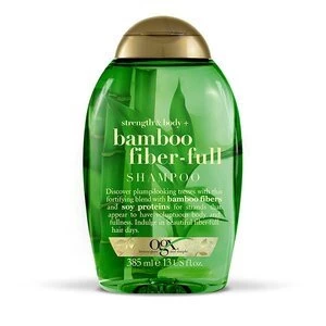 image of OGX Strength and Body + Bamboo Fiber-Full Shampoo 385ml