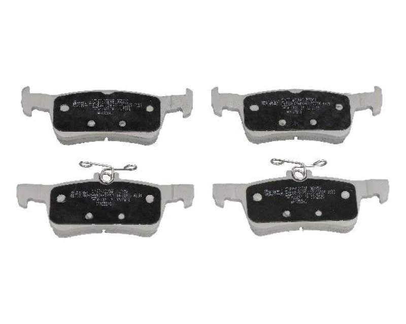 Image of ASHIKA 51-00-0618 Brake pad set Rear Axle, not prepared for wear warning indicator Brake Pad Set,disc brake (402)