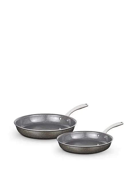Image of Tower Tower 2 Piece Frying Pan Set Grey LS71401
