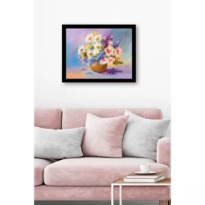 Image of SC0816 Multicolor Decorative Framed MDF Painting