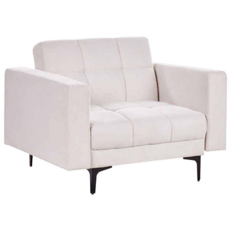 Image of Beliani Armchair Alnes Fabric Off-White