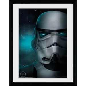 image of Stormtrooper Helmet Collector Print