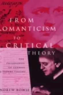 Image of From Romanticism to Critical TheoryThe Philosophy of German Literary Theory