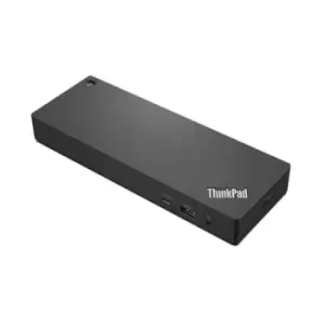 image of Lenovo 40B00300UK notebook dock/port replicator Wired Thunderbolt 4 Black Red