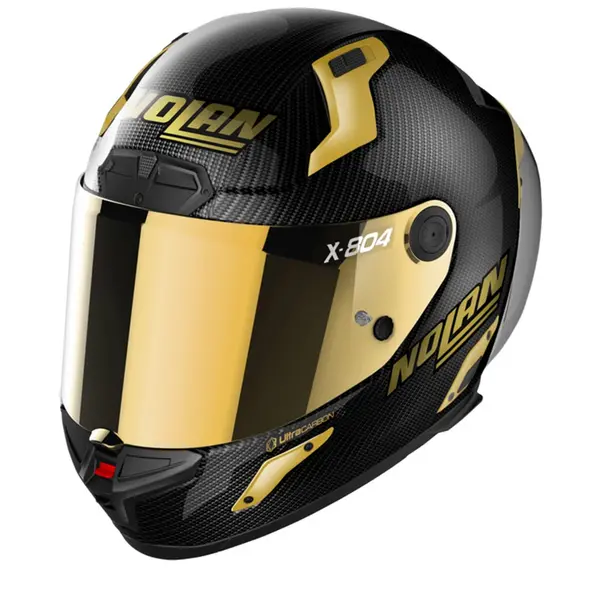 Image of Nolan X-804 RS Ultra Carbon Golden Edition 003 Full Face Helmet Size 2XL