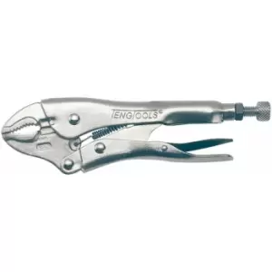 Image of 12in Power Grip Pliers - 300mm Self Locking Engineers Mole Grips 401-12 - Teng Tools