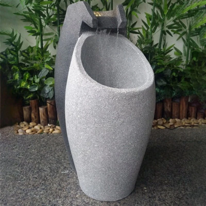 Image of Certikin Heissner Twin Falls Water Feature Complete With Pump + Light 016631-07