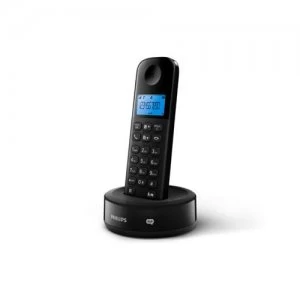 Image of Philips D165 DECT telephone Black Caller ID