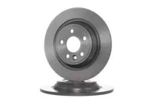Image of PAIR PAINTED BREMBO BRAKE DISCS 08.A537.11