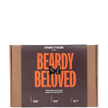 image of Men Rock Beard Care Gift Set - Oak Moss