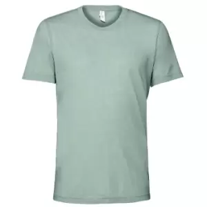Image of Bella + Canvas Adults Unisex Tri-Blend T-Shirt (S) (Dusty Blue Triblend)