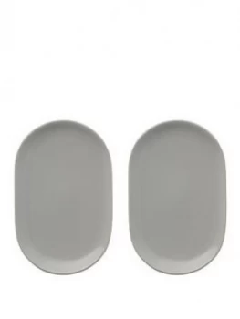 Image of Typhoon CafÉ Concept Set Of 2 Grey Snack Saucers