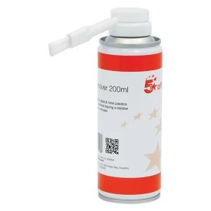 image of 5 Star Office200ml Label Remover