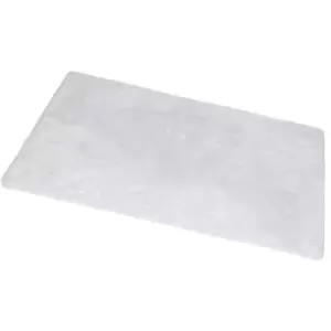 Image of Ultimate Plush Pile Premium Bath Mat (55x85cm) (White) - White