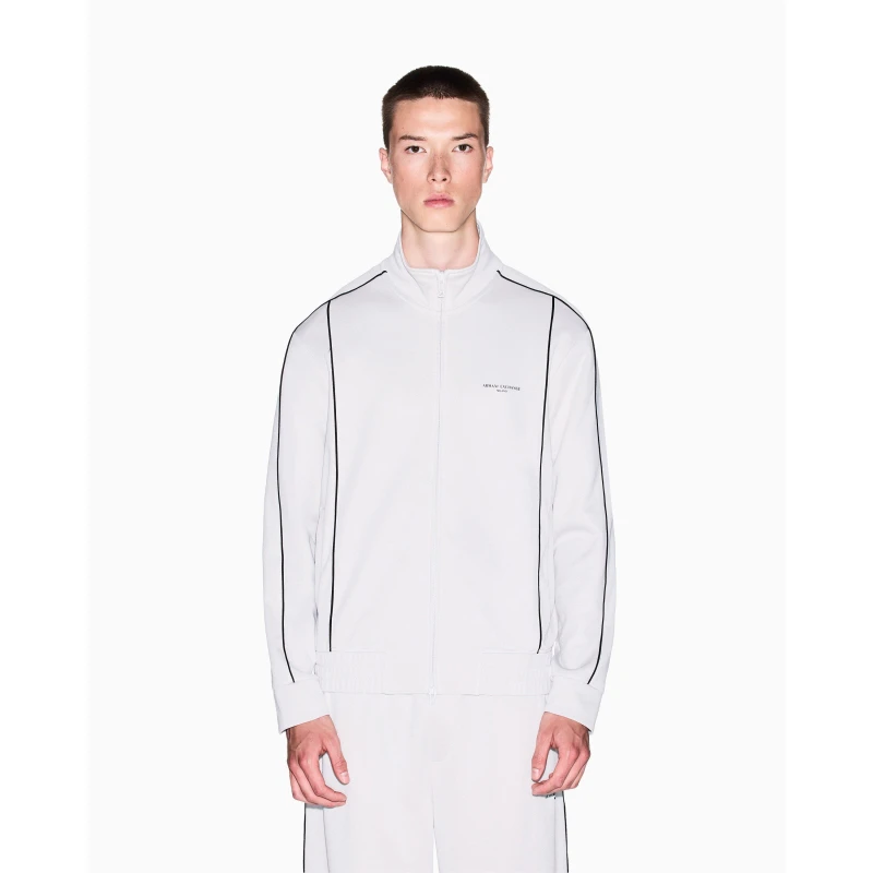 Image of Armani Exchange Mens Full Zip Fleece Chime U1013 male S