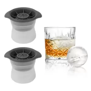 image of Silicone Ice Ball Makers - Set of 2 Pukkr