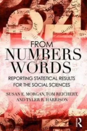 Image of From numbers to words by Susan Morgan