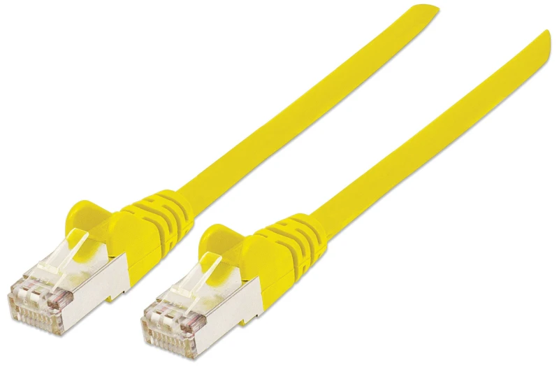 Image of Intellinet Network Patch Cable. Cat5e. 2m. Yellow. CCA. SF/UTP. PVC. R