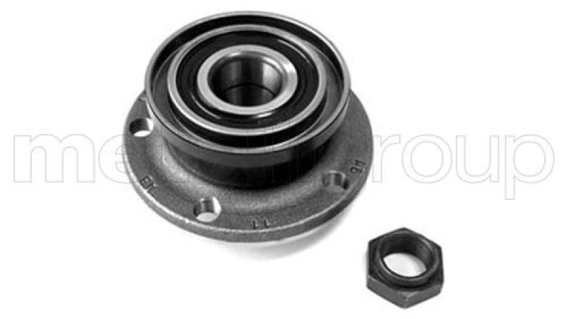 Image of METELLI Wheel bearing kit METELLI 19-2761