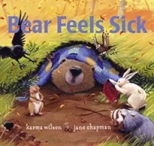 Image of bear feels sick