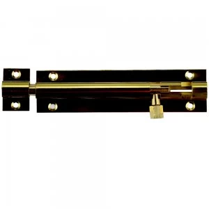 Image of Select Hardware Door Bolt Brass 38mm 1 Pack