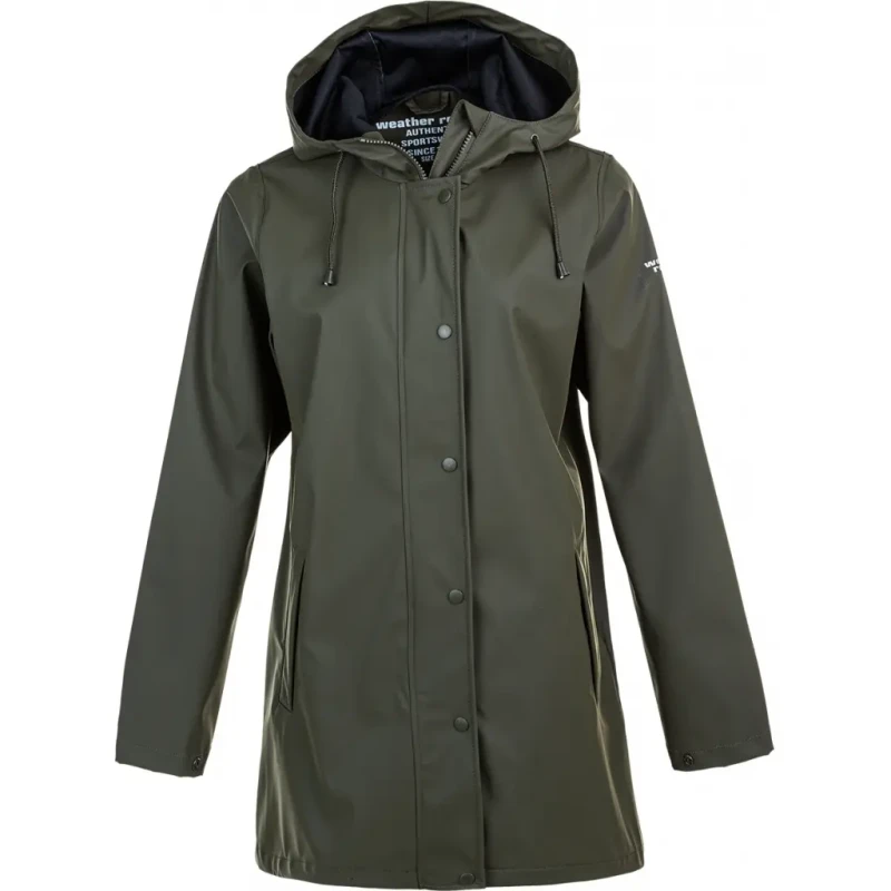 Image of Weather Report Womens waterproof jacket Weather Report Petra Vert Female 34