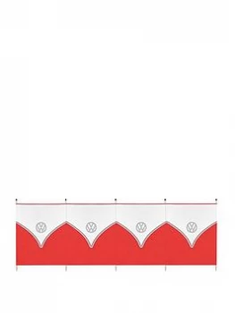 Image of Volkswagen Vw 5 Pole Tall Windbreak - Red