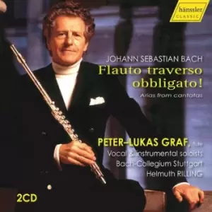 Image of Johann Sebastian Bach Flauto Traverso Obbligato by Johann Sebastian Bach CD Album