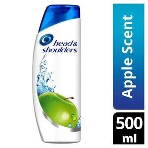 Image of Head and Shoulders Shampoo Apple Fresh 500ml