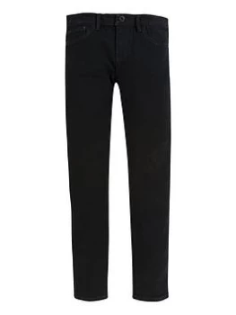 Image of Levis Girls 710 Super Skinny Fit Eco Jean - Black, Size Age: 4 Years, Women
