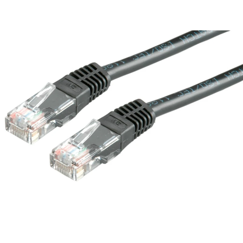 Image of ROLINE UTP Patch Cord Cat.5e. Black 1m