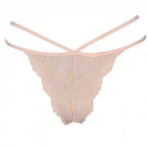 image of Firetrap Thong Briefs Ladies - Blush Pink