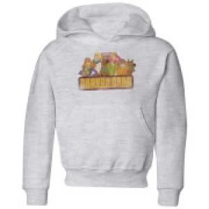 Image of Scooby Doo Groovy Gang Kids Hoodie - Grey - 11-12 Years