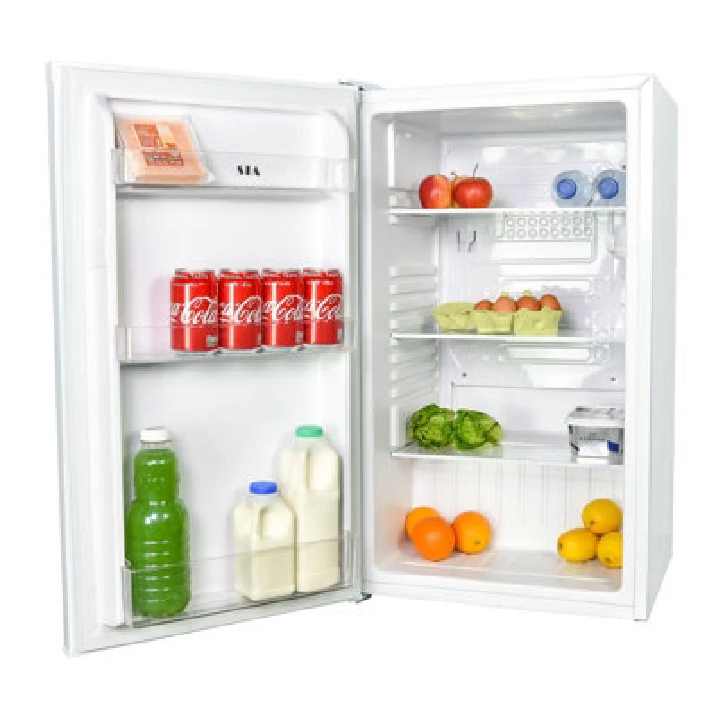 Image of SIA 48cm White Freestanding 91L Under Counter Larder Fridge LFS01WH White