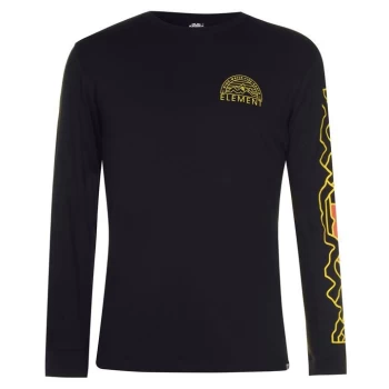 Image of Element Long Sleeved T Shirt - Blue